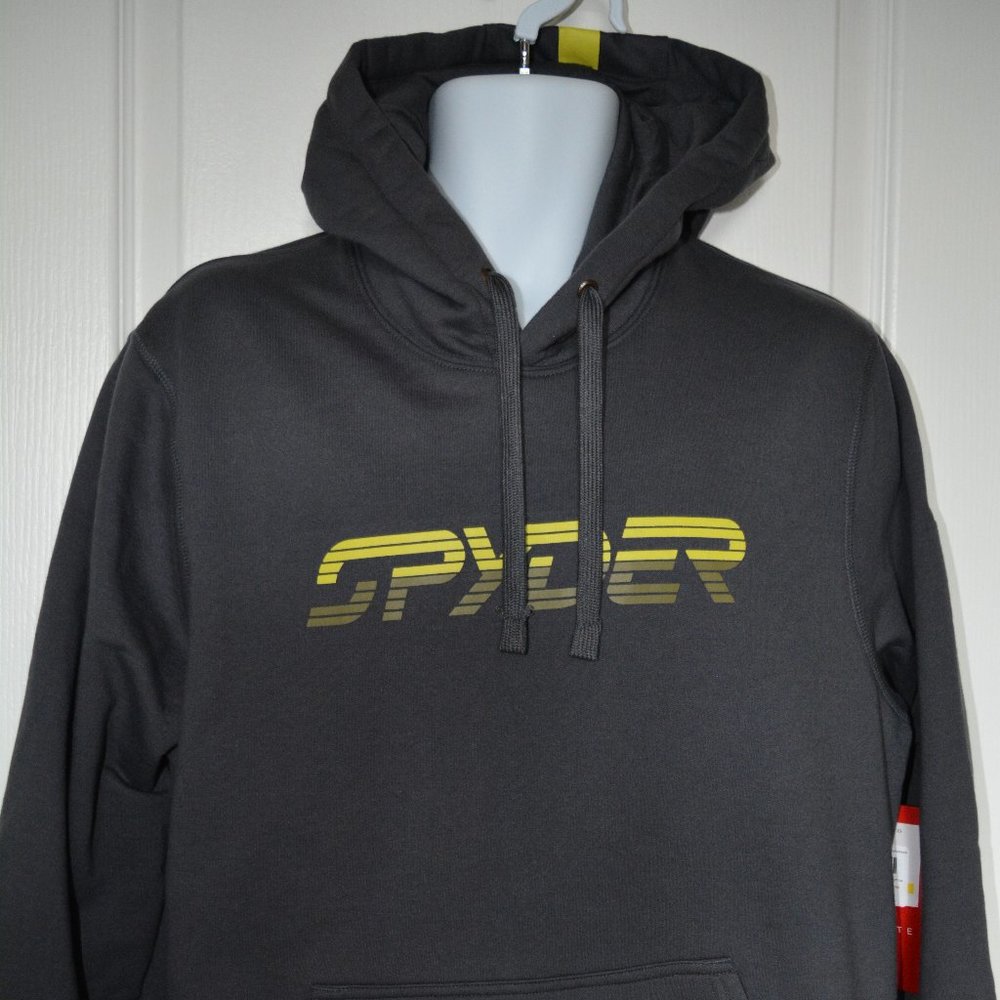 NWT Retro Logo SPYDER ACTIVE Men's Small Hoodie New with the tag Retail $84.00